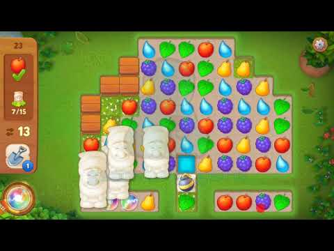 Gardenscapes New Updated Walkthrough Level 23
