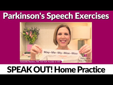 4/10/2024 Parkinson's Speech Exercises: SPEAK OUT! Lesson 2