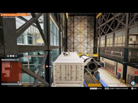 Plant an exploit in the satellite, Hack Teh World, Watch Dogs 2