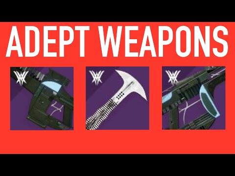 VOW OF THE DISCIPLE ADEPT RAID WEAPONS IN DESTINY 2 WITCH QUEEN