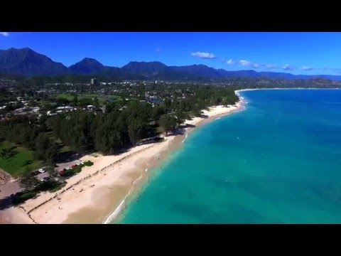 Kailua Beach Park - Spectacular Aerial Tour