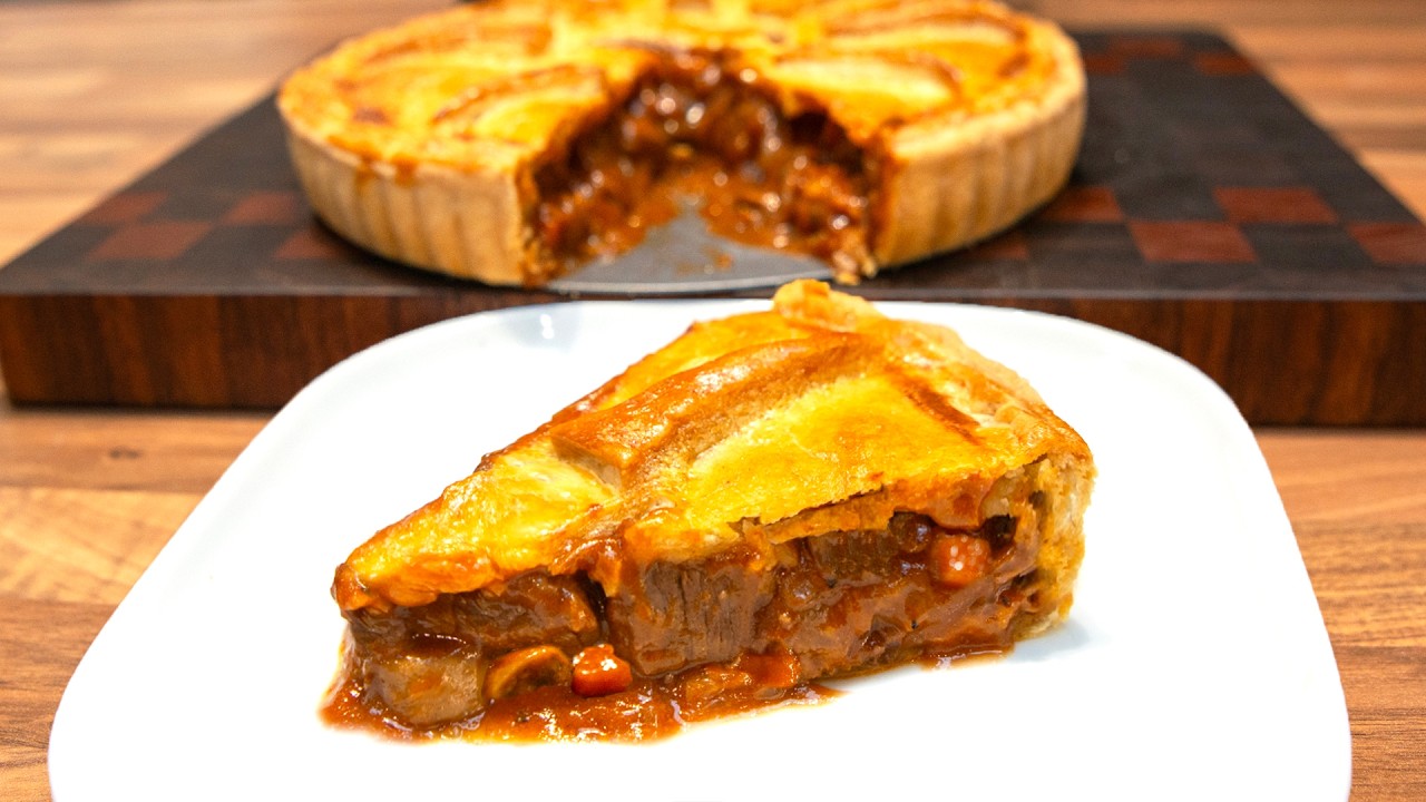 Steak & Ale Winter Pie: True Winter Comfort food