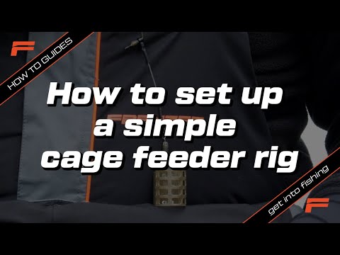 How to set up a simple cage feeder rig | Fishing Basics | Learn to Fish