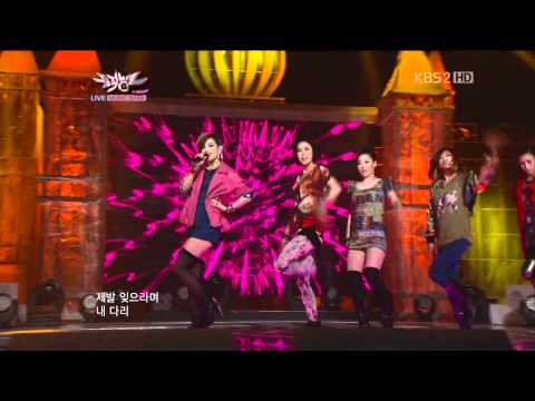 [HD][120210]music bank Miryo--Dirty