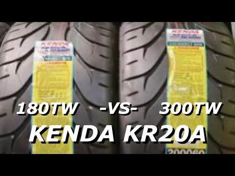 180 -VS- 300 Treadwear Kenda KR20A Tires Comparison!