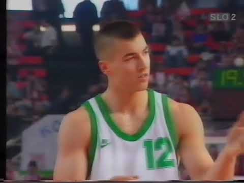 EUROLEAGUE: 1997 3rd place game - Olimpija Ljubljana vs ASVEL Villeurbanne