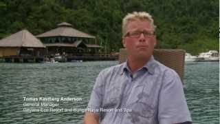 Gayana Eco Resort and Bunga Raya Resort in Malaysia