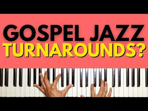 Die 2 wichtigsten Gospel-Jazz-Turnarounds | Klavier-Tutorial