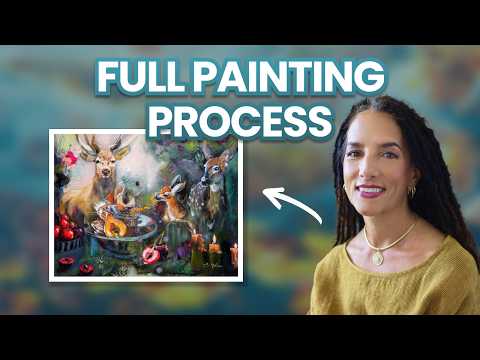My Exact Painting Process Revealed (Start to Finish)