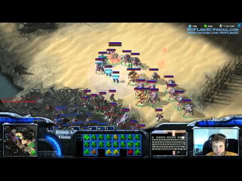 PvZ: Doing a Thing Naniwa style versus roach hydra