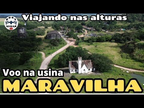 Passeio aéreo pela antiga USINA MARAVILHA que fica no município de Goiana no estado de Pernambuco