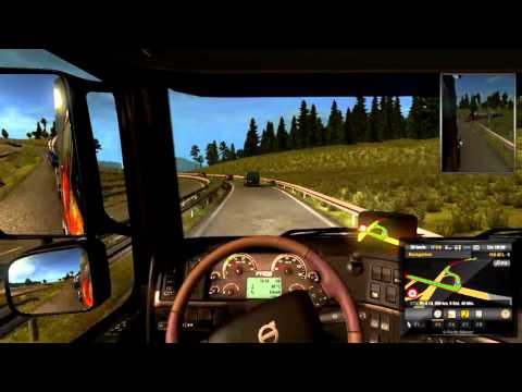 Euro Truck Simulator 2 - From Liverpool to Szeged - Timelapse Harald Schmidt Edition