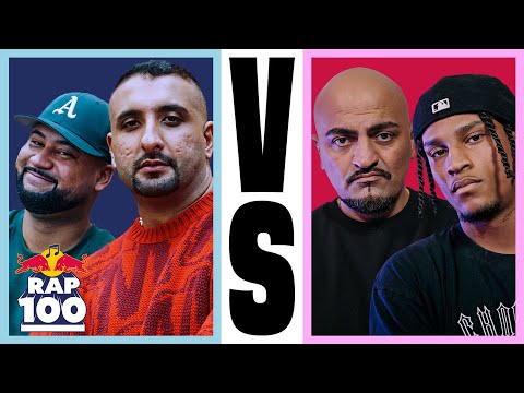 SSIO & Pete Boateng VS XATAR & Scoosy | Rap Duell #5 | Red Bull Rap Einhundert