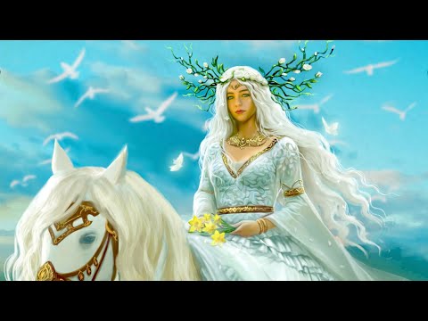 Rhiannon • Celtic Goddess of the Moon - Divine Queen of the Fairies •