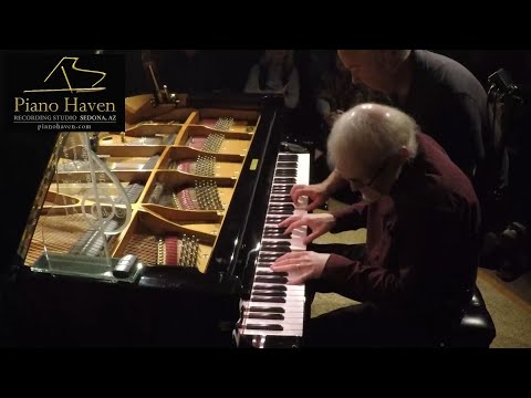 David Nevue & Joe Bongiorno solo piano concert at Piano Haven - Shigeru Kawai SK7