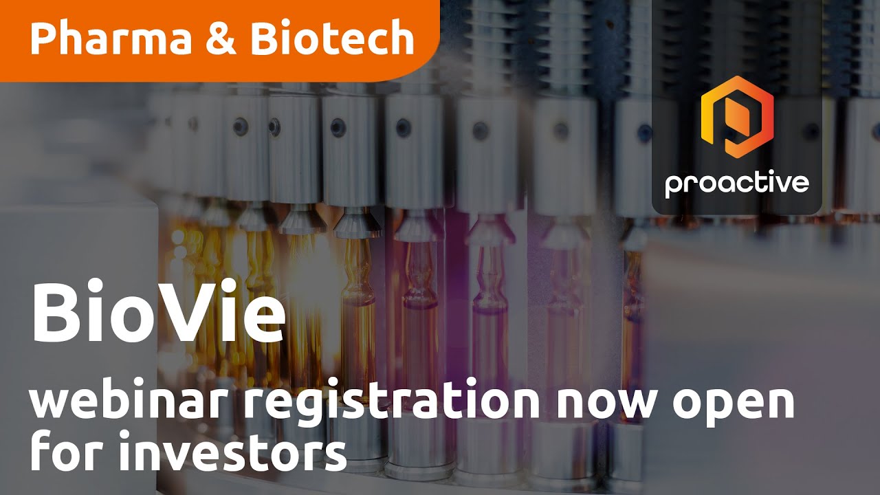 BioVie Day webinar registration now open for investors