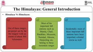 The Himalayas: Socio biological aspects - environmental case studies