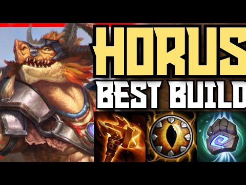 SMITE BEST BUILD FOR HORUS ⚡SMITE JOUST
