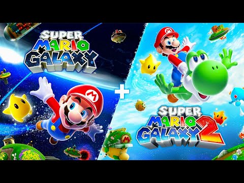 Super Mario Galaxy 1 + 2 - Full Game Walkthrough