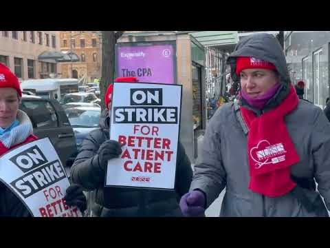NYC Nurses Strike