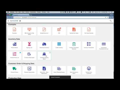 Valence - Sunstar Container Tracking App