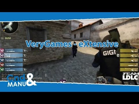 1/2 ESWC.fr [aAa] - Team VeryGames - Team eXtensive MAP 1