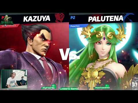 Kyronic (Kazuya) vs PeachesOHKO (Palutena) - EMUSC 58 Losers Semis
