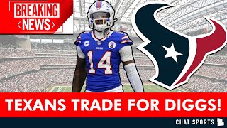 🚨 BREAKING Stefon Diggs TRADED To Texans: Houston #2 In The AFC Now? | Texans News & Trade Details