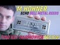 Hohner echo harp review. Two key harmonica. Bell metal reeds. Amazing grace demo on the echo harp.