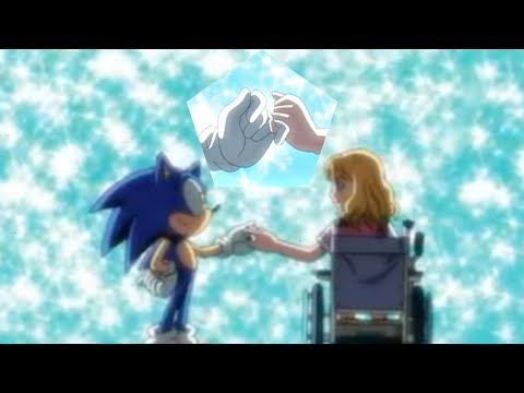 Sonic X Comparison: Sonic Explains How He First Met Helen (Japanese VS English)