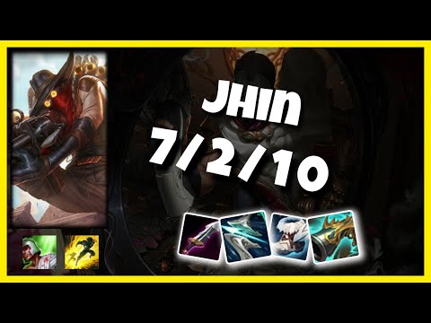 Jhin vs Ezreal BR Challenger BOT (7/2/10) - v11.3