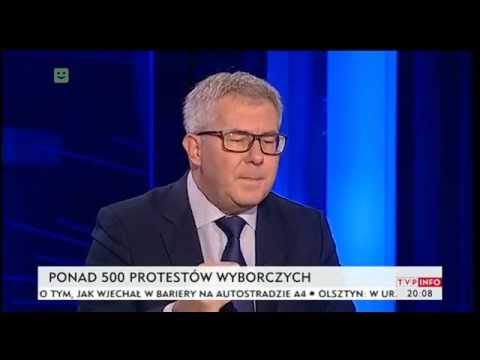 Czarnecki: wybory zafałszowane i sfałszowane (TVP Info, 28.11.2014)