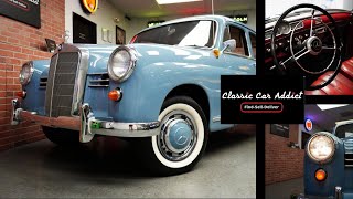 Video Thumbnail for 1957 Mercedes-Benz 180D