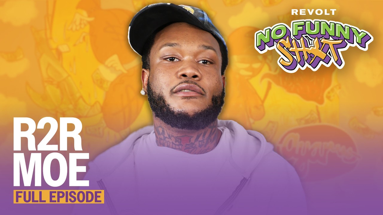 R2R Moe on Dropping His Best Album, Going to London with Skepta, and Toxic Exes | No Funny Shxt