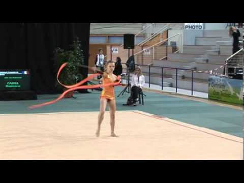 Pairel Domiane ruban championnat de France Thionville 2011 Nat b junior