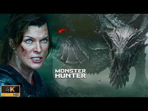 Milla Jovovich & Tony Jaa Final Fight Scene | Monster Hunter (2020)