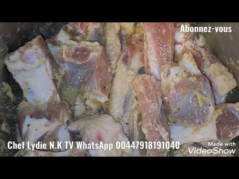 RECETTE YA MIPANZI YA KOKALINGA NA NZUNGU //RIBS RECIPE