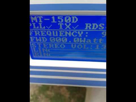 Por que mi transmisor FM de  500 watts no tiene alcance?