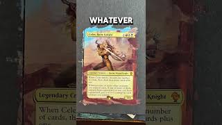 Celes Rune Knight Full Art Painting #alteredartmtg #commandermtg #cedh #mtgcommunity #commanderedh