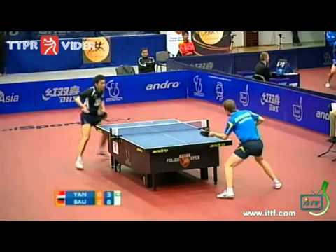 Polish Open 2011  Patrick Baum Yang Zi