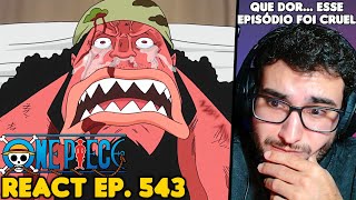 A MORTE DE FISHER TIGER 😭💔 React One Piece EP. 543