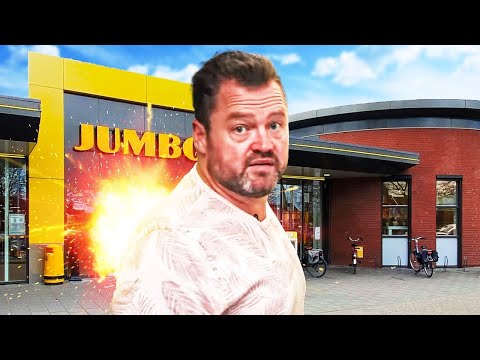 Frans Duijts zet de boel op ze kop bij de Jumbo in Heemskerk #Vlog