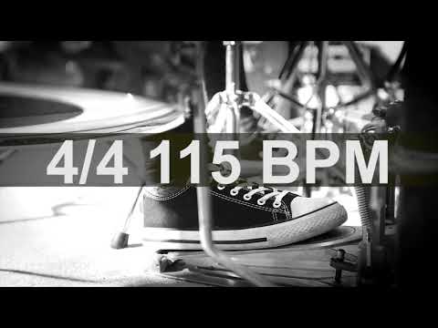 🔴 115 BPM Kick Drum Hi Hat Metronome