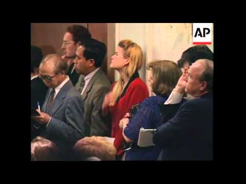 USA: WASHINGTON: PRESIDENTIAL CANDIDATE BOB DOLE CHINA SPEECH