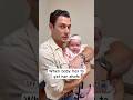 Dad Tries To Hide Baby From Her Shots