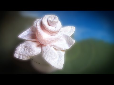 Towel Rose | Housekeeping Towel Art | Towel Animal | Towel Folding Flower | Towel Folding Designs |