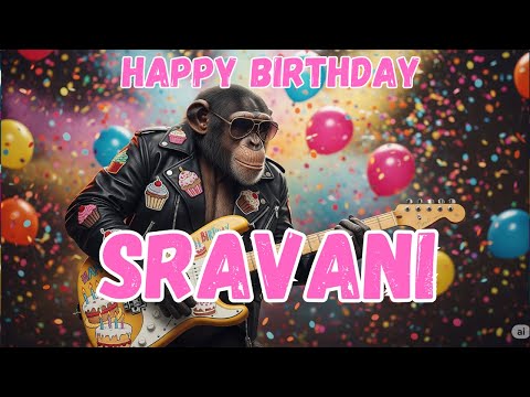 SRAVANI Happy Birthday Song - Happy Birthday to Sravani