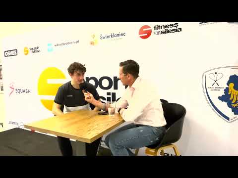 Michał Stawarski (zawodnik squasha) - wywiad - Drużynowe Mistrzostwa Polski Juniorów 2023