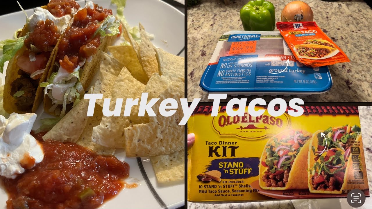 How I make these easy turkey tacos