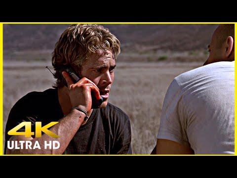 The Fast And The Furious (2001) - Brian Blows His Cover Scene [Open Matte 4K UHD]